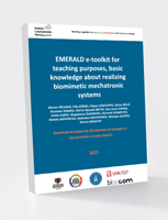 EMERALD e-toolkit for teaching purposes,  basic knowledge about realizing biomimetic mechatronic systems 