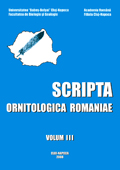 Scripta Ornitologica Romaniae
