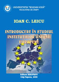 Introducere in studiul institutiilor Uniunii Europene