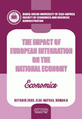 THE IMPACT OF EUROPEAN INTEGRATION ON THE NATIONAL ECONOMY. ECONOMICS