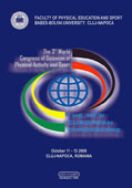 The 3rd World Congress of Physical Activity and Sport Sciences 